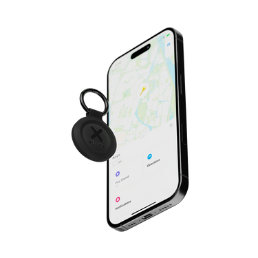 TravelTag for iPhone (iOS) - Water-resistant - Charcoal Black